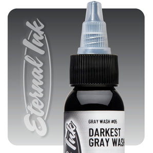 DARKEST GRAY WASH