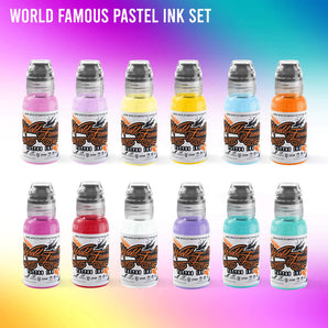 PASTEL COLORS INK SET